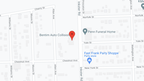 Map of the neighborhood around Our Lady Home