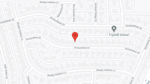 Map of the neighborhood around Spears House of Care II