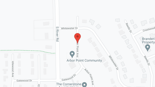 Map of the neighborhood around Mulberry Haus