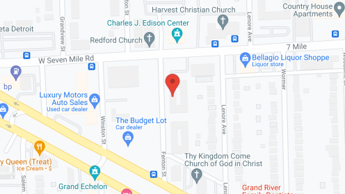 Map of the neighborhood around Manor House- Fenton