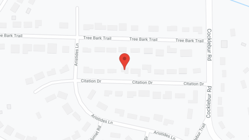 Map of the neighborhood around Gentle Touch