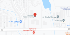 Evergreen Assisted Living in google map