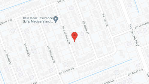 Map of the neighborhood around Nelisha Family Home