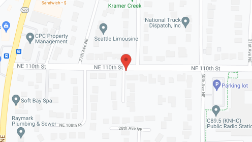 Map of the neighborhood around Meadowbrook