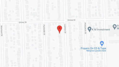 Map of the neighborhood around Hope Assisted Living V