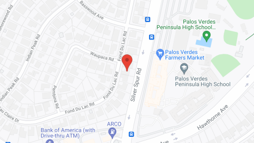 Map of the neighborhood around Courtyard Estates