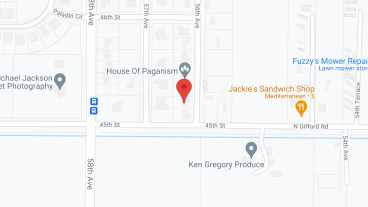 Rainbow Garden in google map