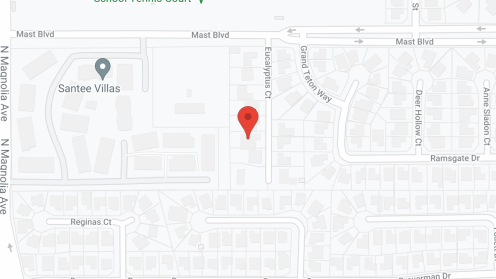 Map of the neighborhood around Lilac Chateau II