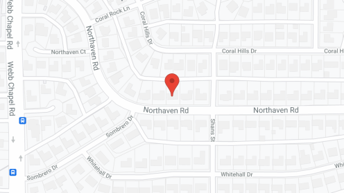 Map of the neighborhood around Snowbirds Roost