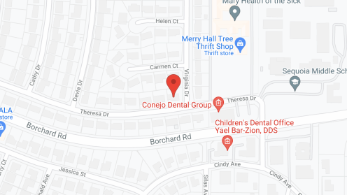 Map of the neighborhood around Living the Golden Years