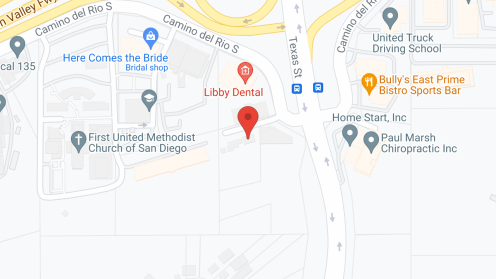 Map of the neighborhood around Mission Villa East
