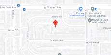 West Lane Home in google map