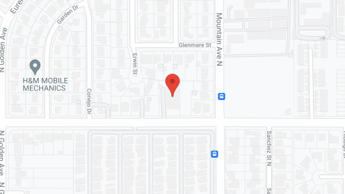Map of the neighborhood around Arrowhead Senior Villas