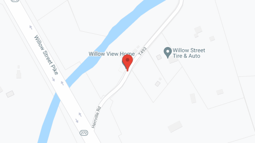 Map of the neighborhood around Willow View Home