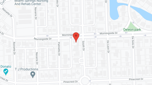 Map of the neighborhood around Morningside Manor and Villa Adult Care Corp.