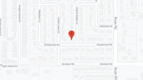 Map of the neighborhood around Ava Cares III
