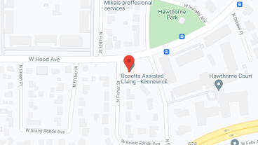 Rosetta Assisted Living - Fisher in google map