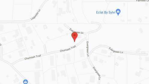 Map of the neighborhood around Mountain View Manor