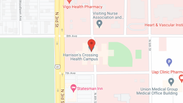 Harrison's Crossing Health Campus in google map