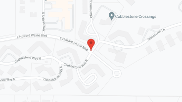 Cobblestone Crossings in google map