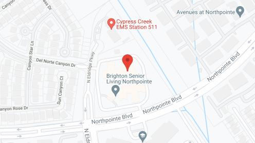 Map of the neighborhood around Grace Care Center At Northpointe