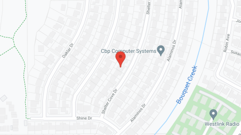 Map of the neighborhood around Humble Haven RCFE