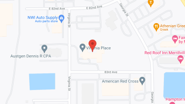 Virginia Place in google map
