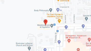 Manor Care Health Svc - Appleton in google map