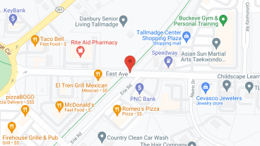 Danbury in Tallmadge in google map