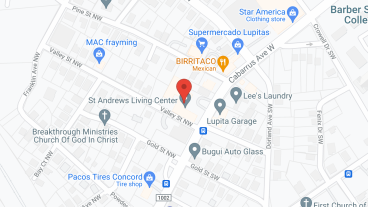 St Andrews Living Center in google map