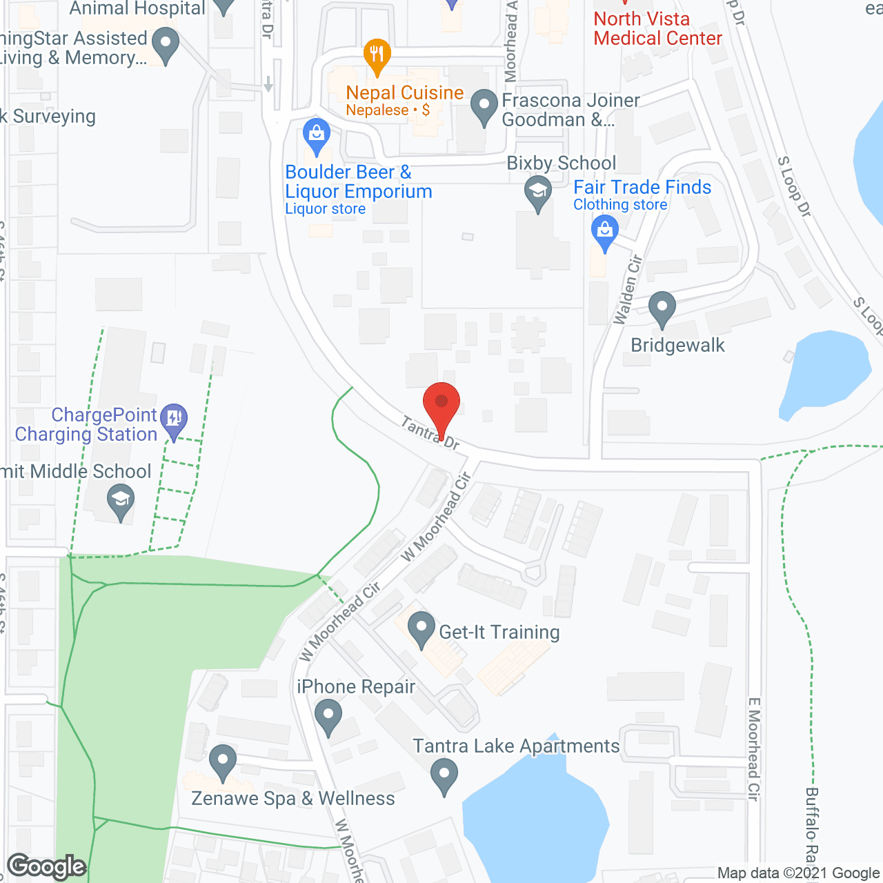 MorningStar Assisted Living & Memory Care of Boulder in google map