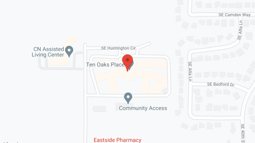 Map of the neighborhood around Morada Lawton