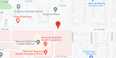 Homestead of Emporia in google map