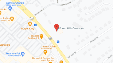 Forest Hills Commons in google map