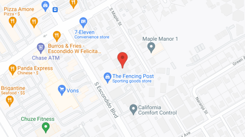 Map of the neighborhood around Arcadian Gardens