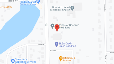 The Pines of Goodrich Assisted Living and Memory Care in google map