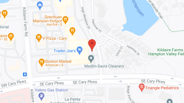 The Retreat At Cary in google map