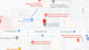 Pacifica Senior Living Oxnard in google map