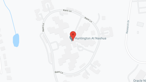 Map of the neighborhood around The Huntington at Nashua