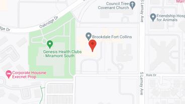 Brookdale Fort Collins Assisted Living in google map