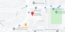 The Village of River Oaks in google map