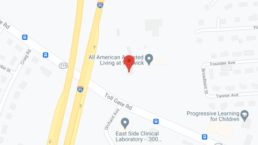 All American Assisted Living at Warwick in google map