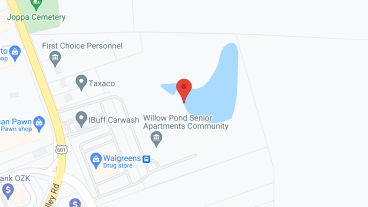 Willow Pond in google map
