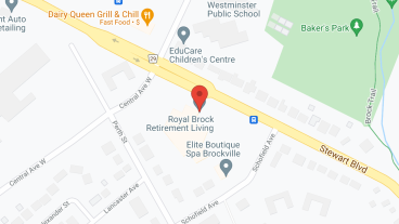 The Royal Brock Retirement Living in google map