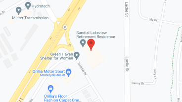 Sundial Lakeview Retirement Residence in google map