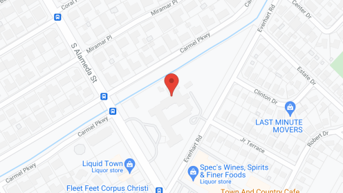 Map of the neighborhood around Mt. Carmel Home