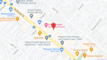 The Kensington of Falls Church in google map