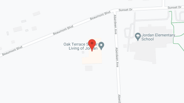 Oak Terrace Senior Living Jordan in google map