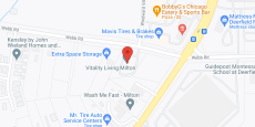 Vitality Living Milton in google map