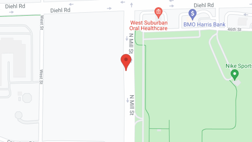 Map of the neighborhood around HarborChase of Naperville